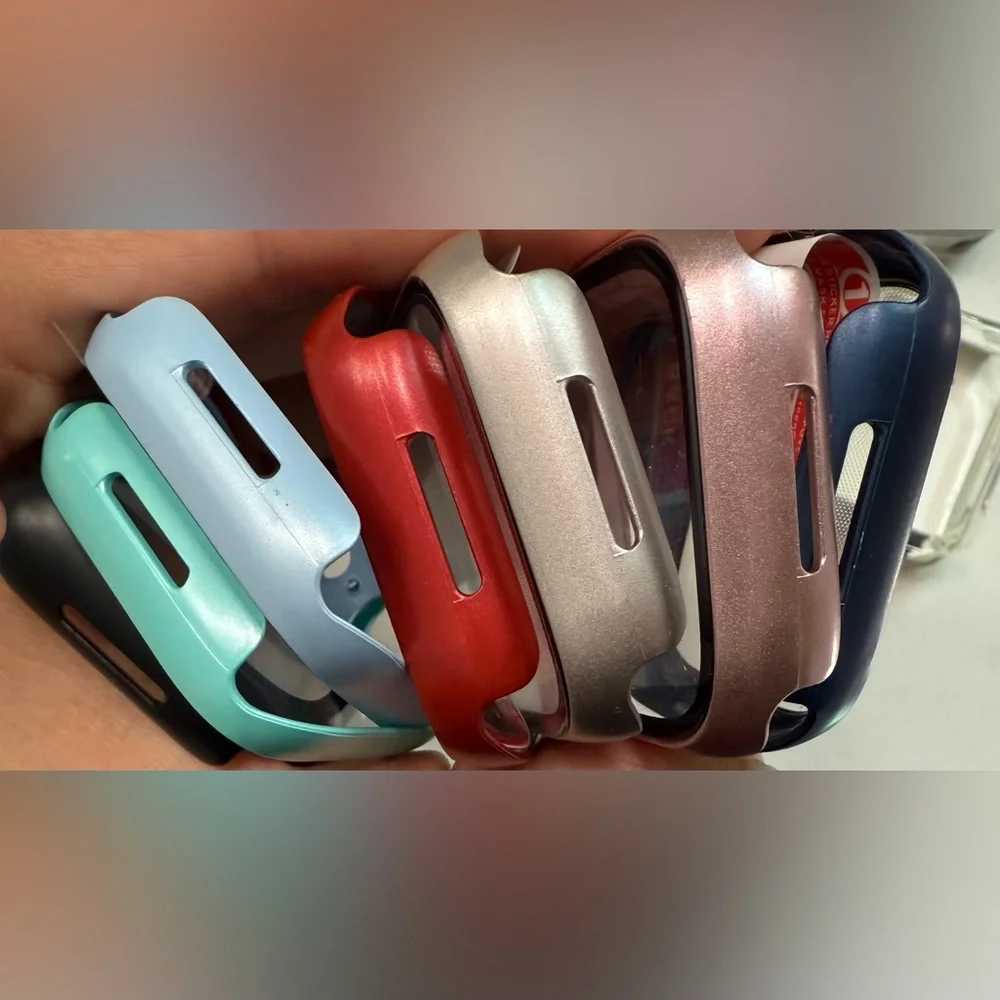 Smartwatch Protective Case Set - assorted colors (10 total)